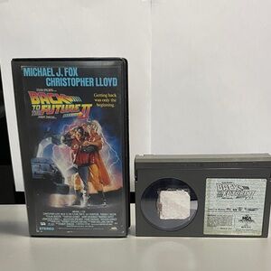 Betamax Back to the Future II Beta Tape 1989